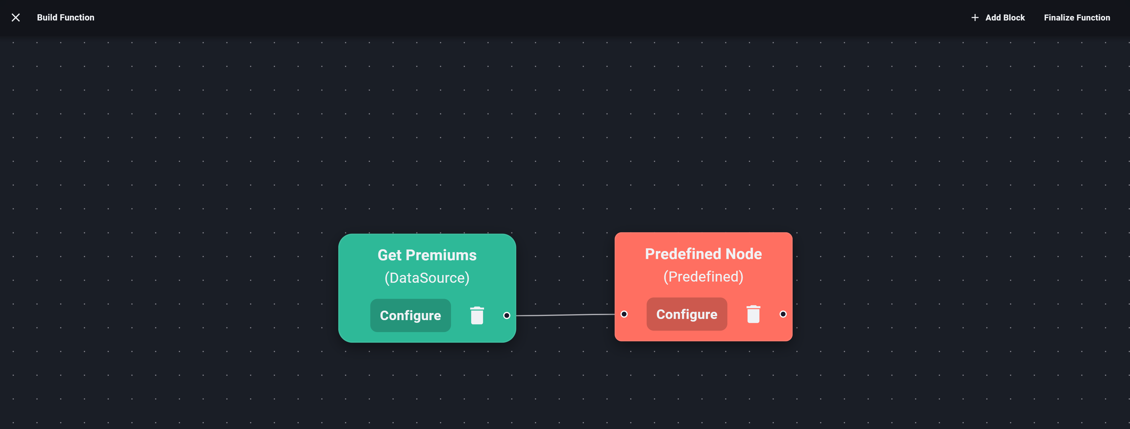 Add Predefined Node